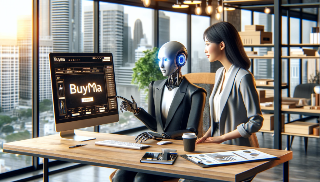 인공지능과 협업하여 사업 아이템을 계획하는 모습